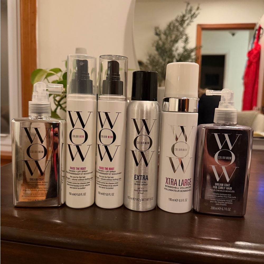 Color Wow hair products assortment